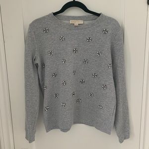 Michael Kors Jewel Embellished Sweatshirt